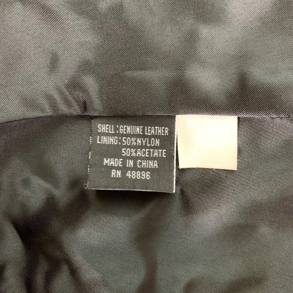 Vintage Tibor Leathers Black Leather Coat – Women’s Small – 80s Full Zip Jacket - Picture 10 of 13